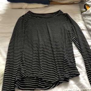 Striped long sleeve shirt